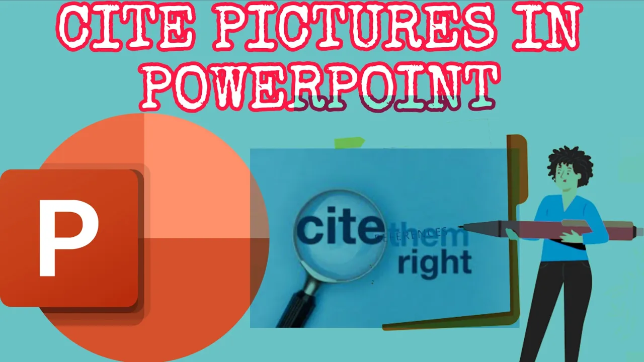 How to Cite Pictures in PowerPoint