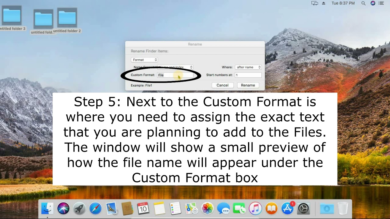 Best Ways to Rename Mul­ti­ple Files at Once on Mac