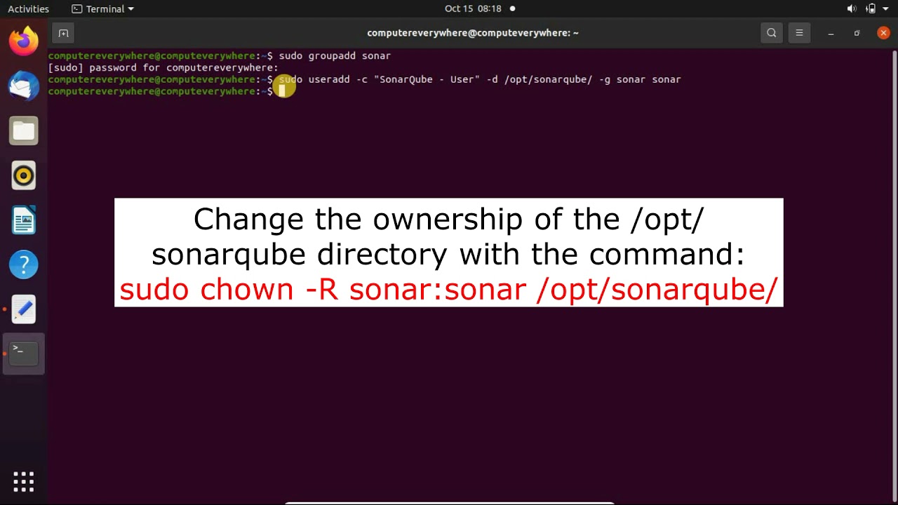 How to install the SonarQube code quality analyzer on Ubuntu Server 20.04