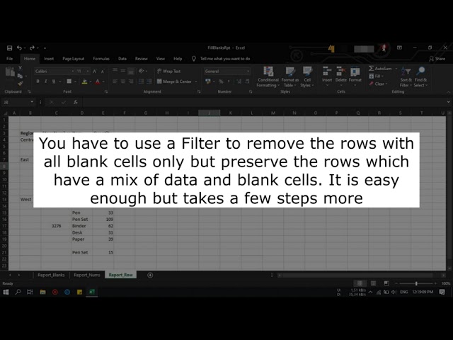 How to Remove Blank Rows in Excel the Easy Way