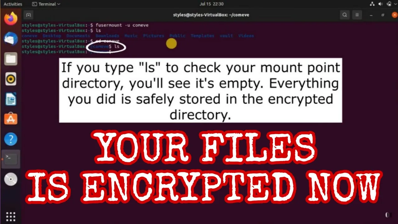 How to Encrypt Files with gocryptfs on Linux