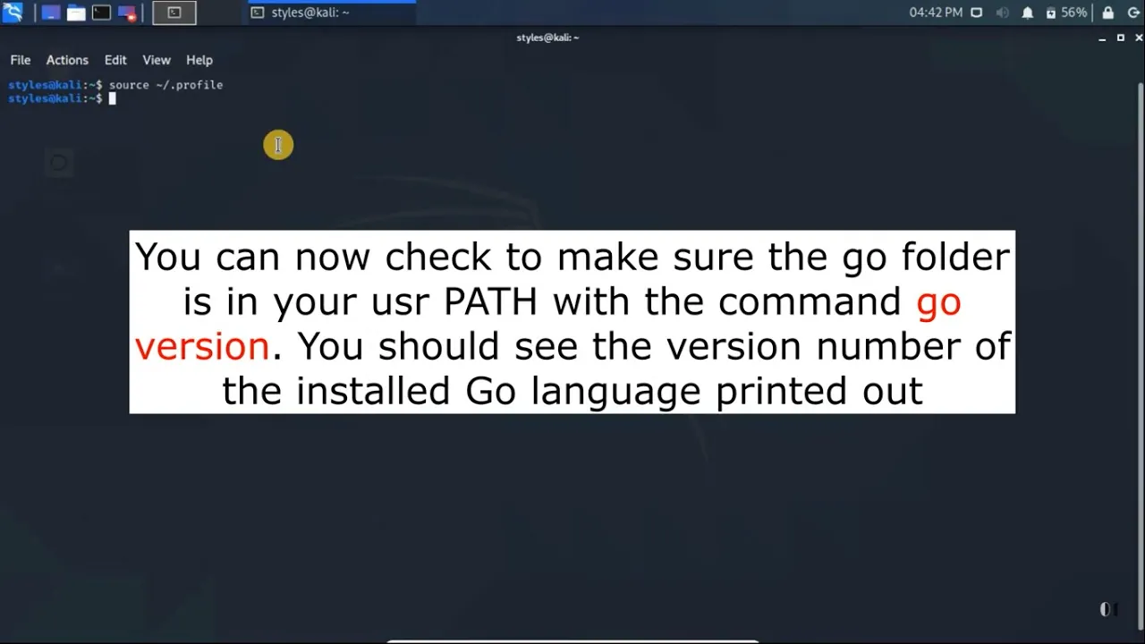 How to install the Go language on Linux