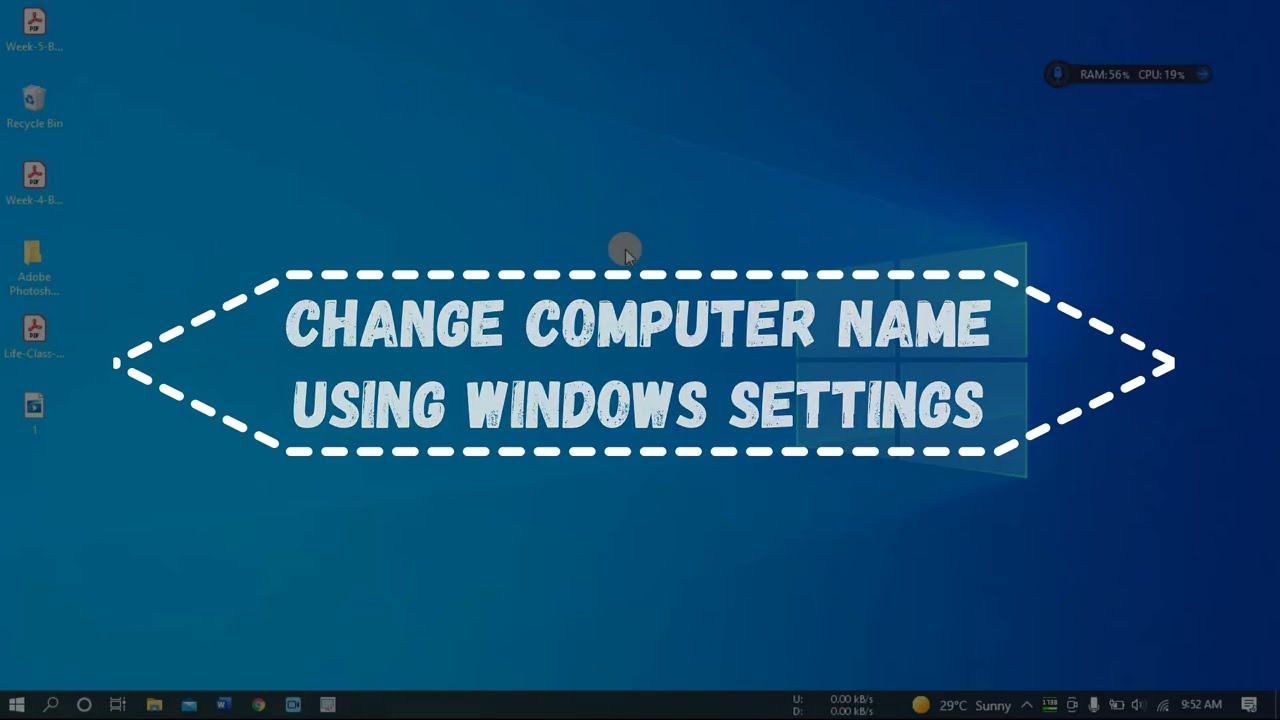 3 Ways To Change Computer Name In Windows 10 (Local)