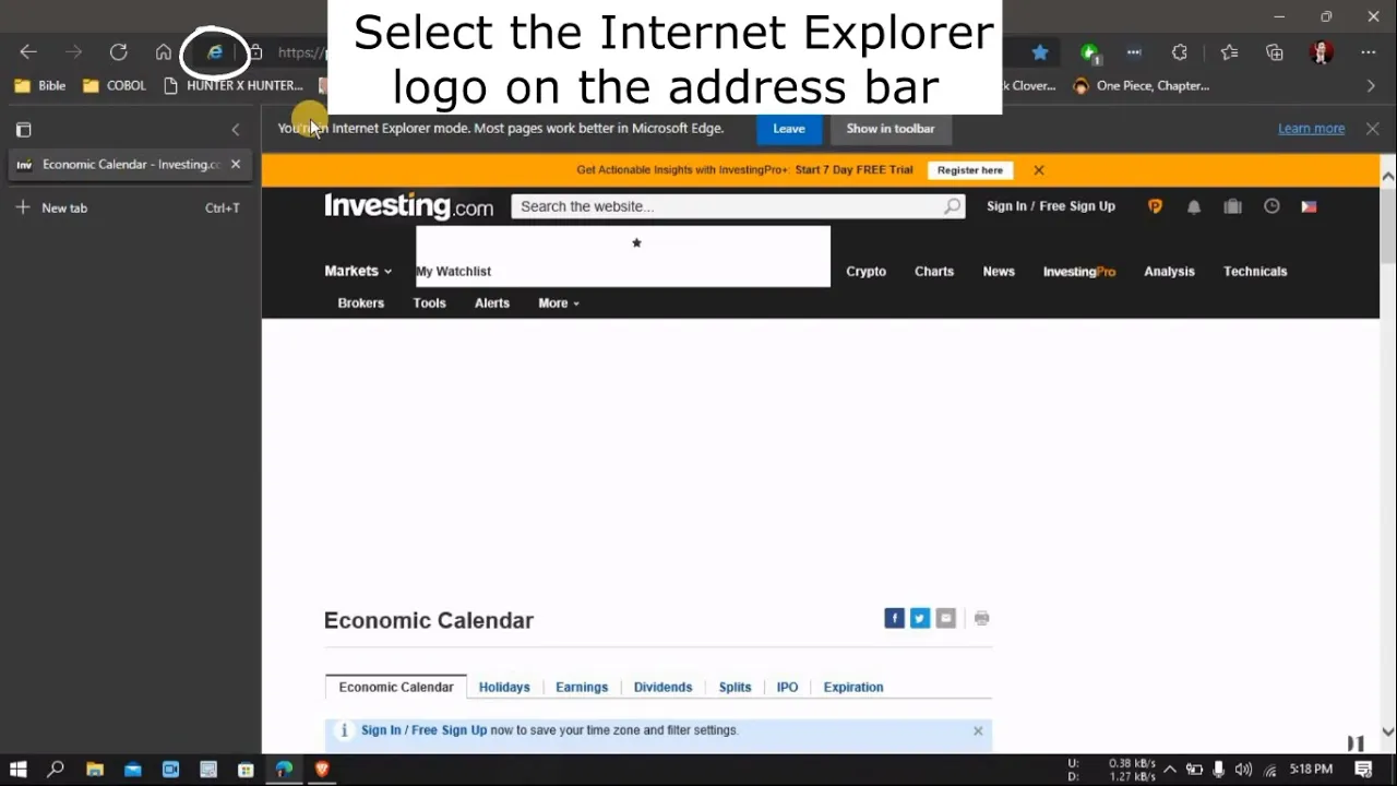 How to Enable Internet Explorer Mode in Edge on Windows 10