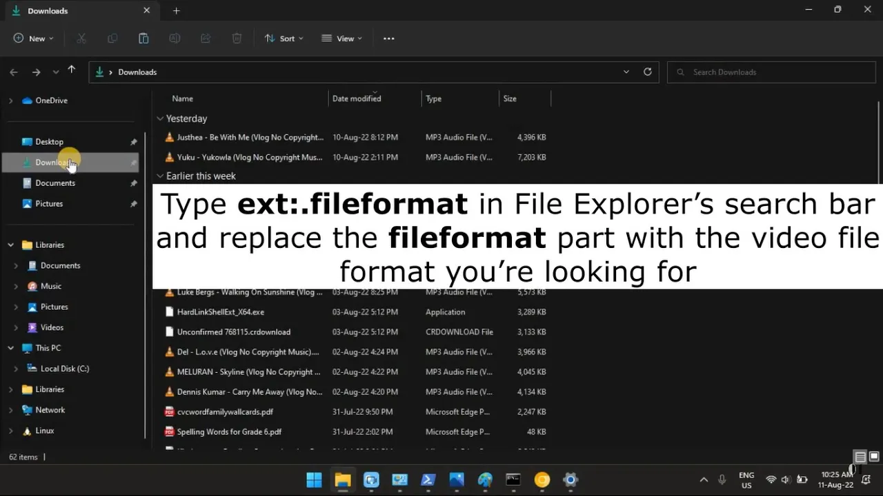 4 Ways to Search for All Your Video Files on Windows