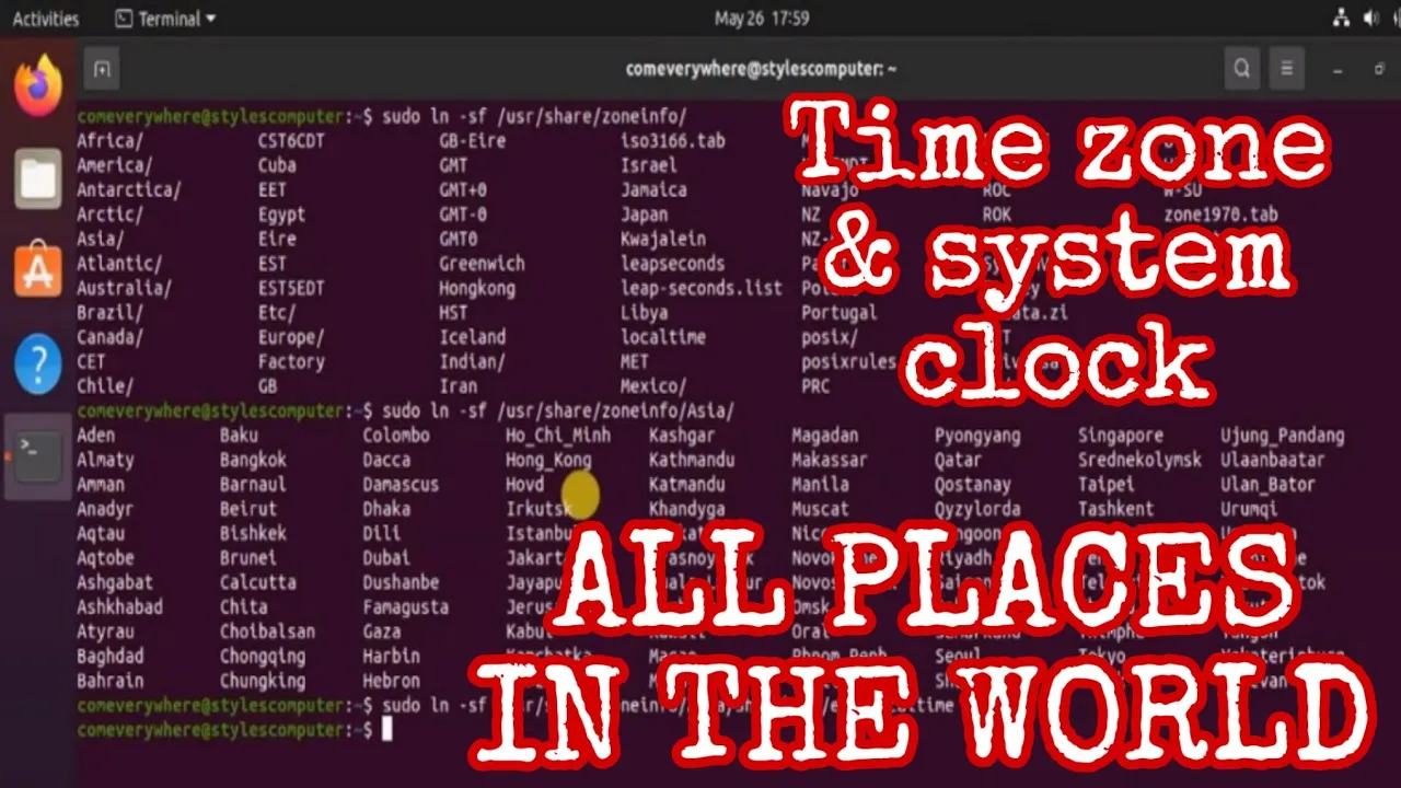 How to Configure Time Zone and System Clock in Linux