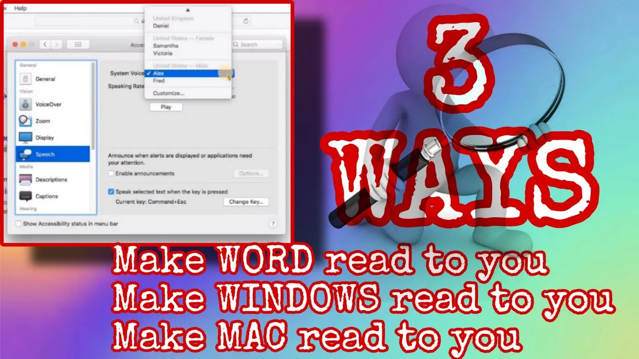 3 Ways to Make Your Computer Read Documents to You