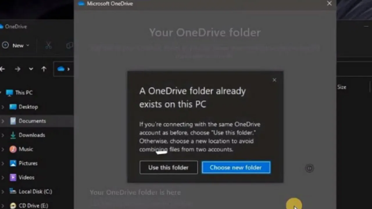 How to move OneDrive Folder to a Different Location in Windows 10 and 11