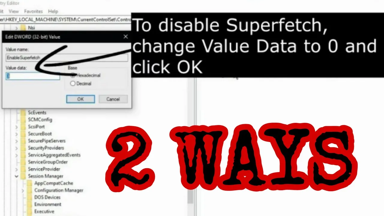 How to Disable Superfetch on Windows 10