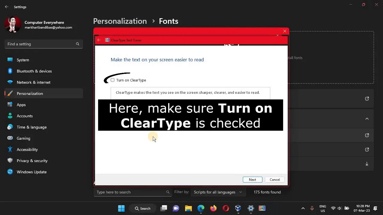 How to Fix Blurry Screen or Text in Windows 11