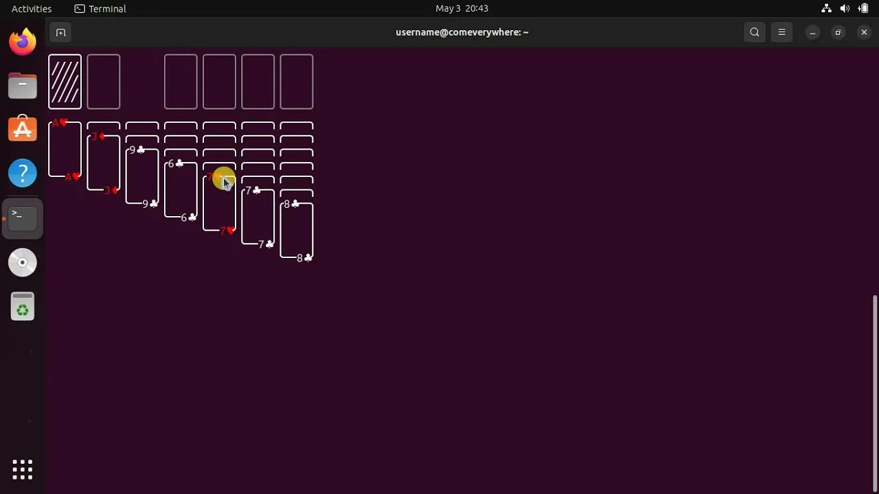 How to Play Solitaire in Your Linux Terminal With solitaire-tui