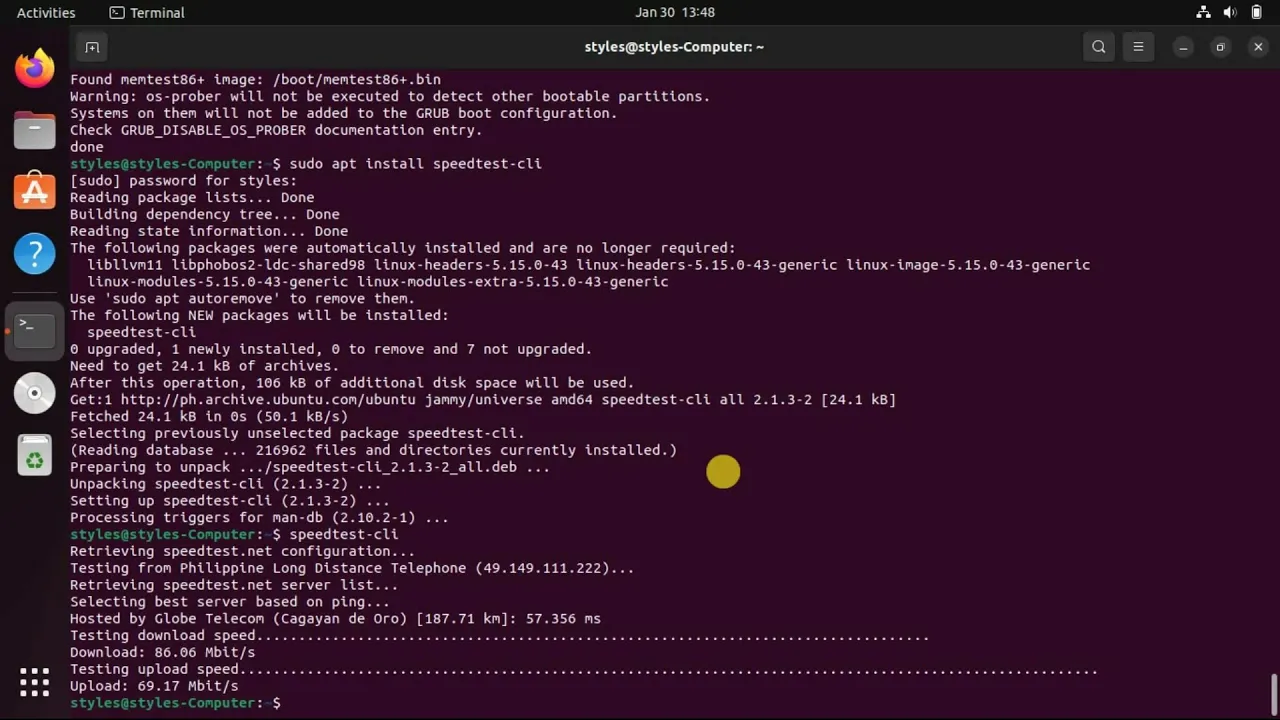 How to Speed Test Your Internet From the Linux Command Line