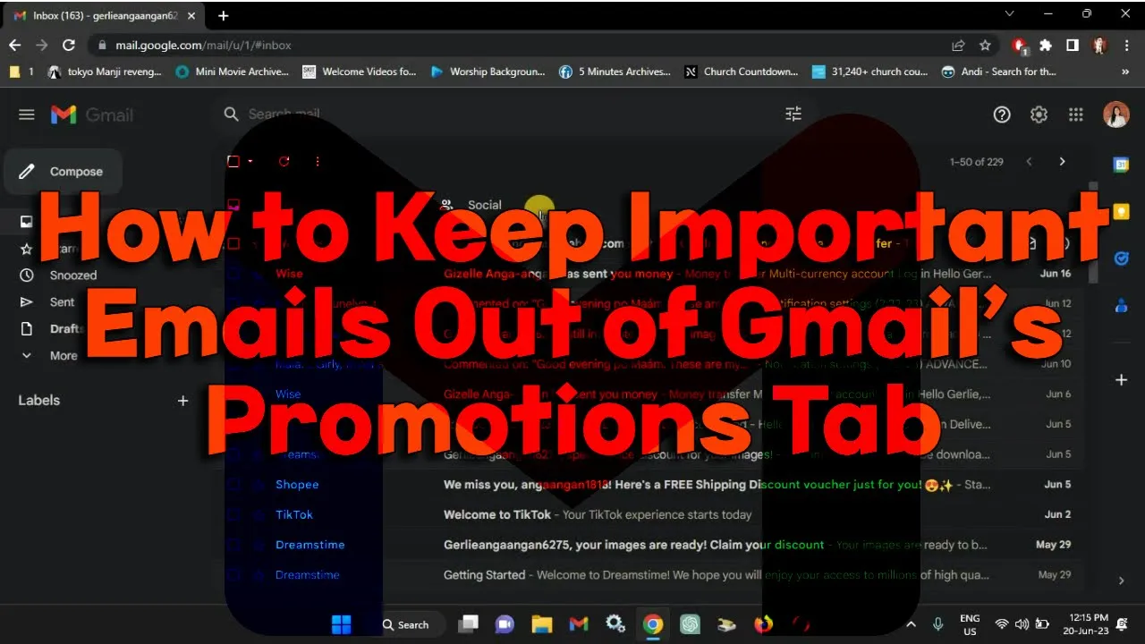 How to Keep Important Emails Out of Gmail’s Promotions Tab