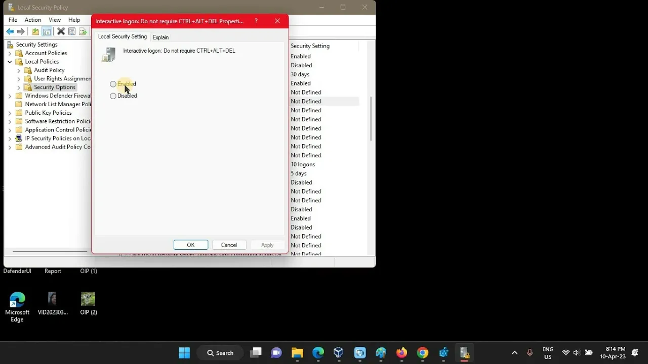 3 Best Ways to Enable or Disable Ctrl+Alt+Delete Secure Sign-In on Windows 11