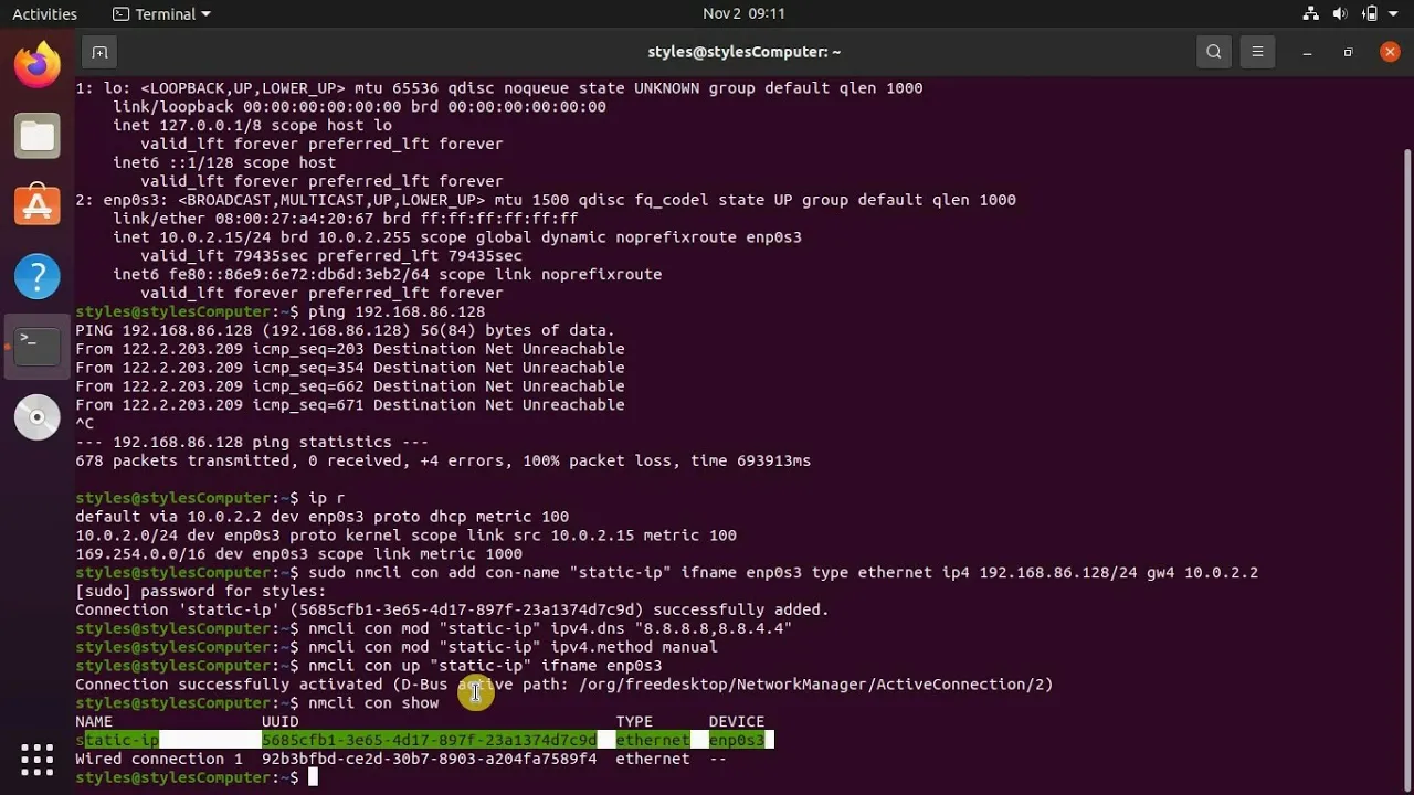 How to Set a Static IP Address in Ubuntu