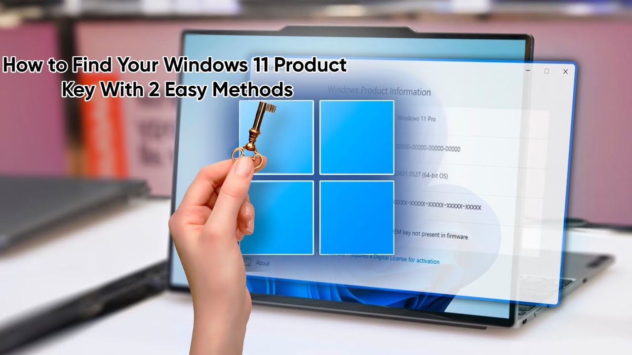 How to Find Your Windows 11 Product Key With 2 Easy Methods