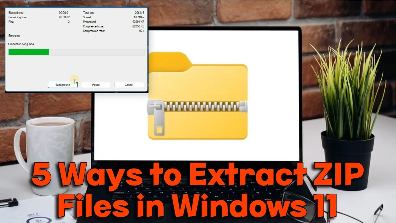 5 Ways to Extract ZIP Files in Windows 11