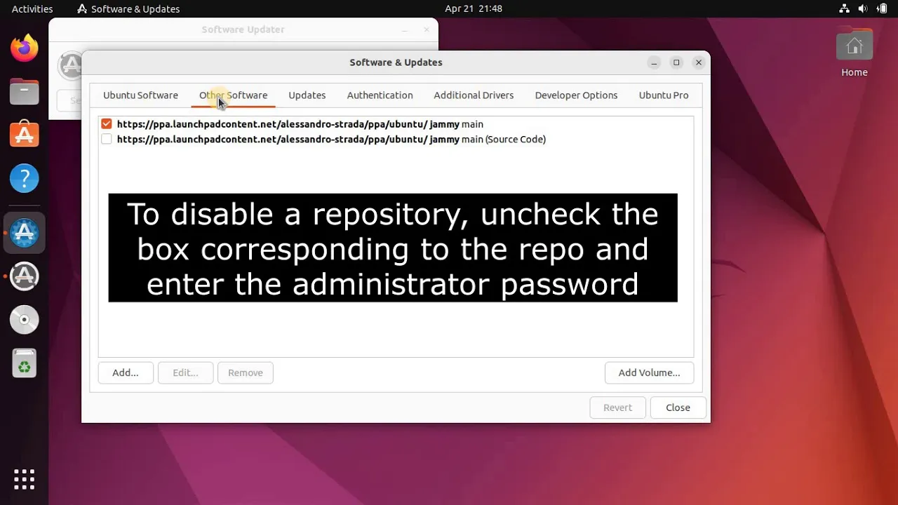 How to Remove Software Repositories on Ubuntu