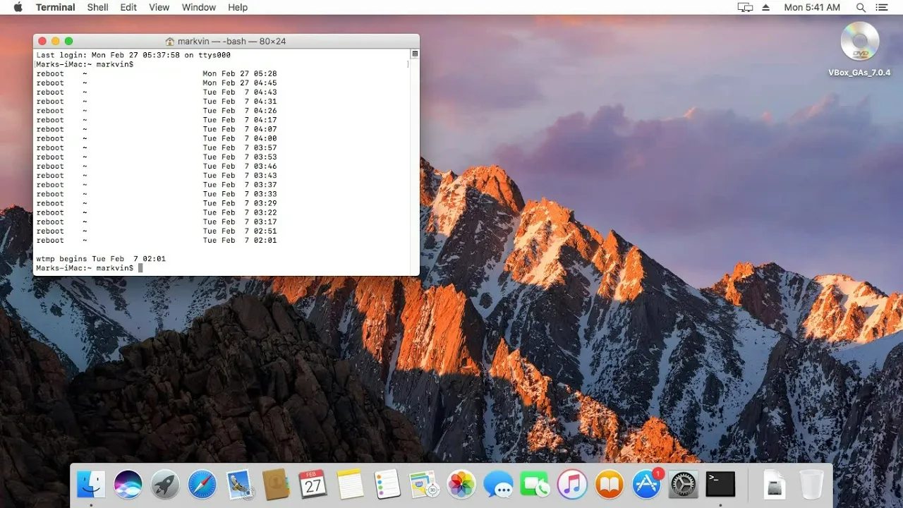 How to Check Your Mac’s Uptime, Reboot and Shutdown History