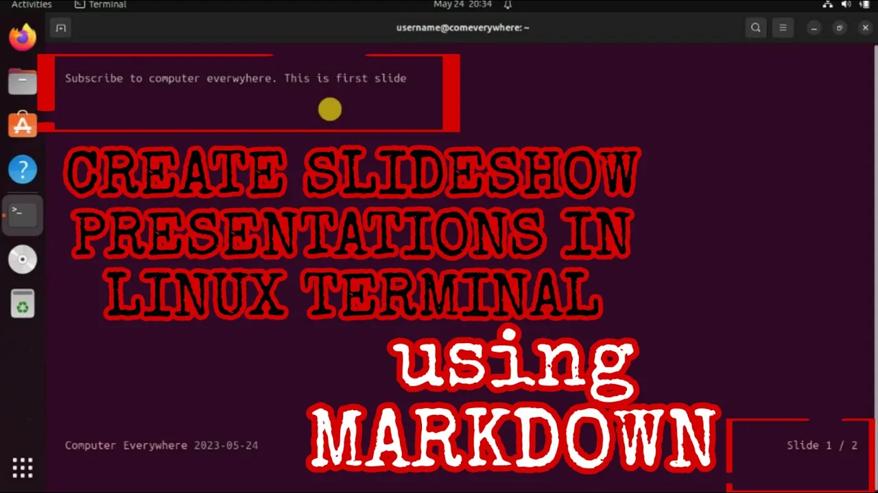 How to Create Lightweight Slideshow Presentations in Your Linux Terminal