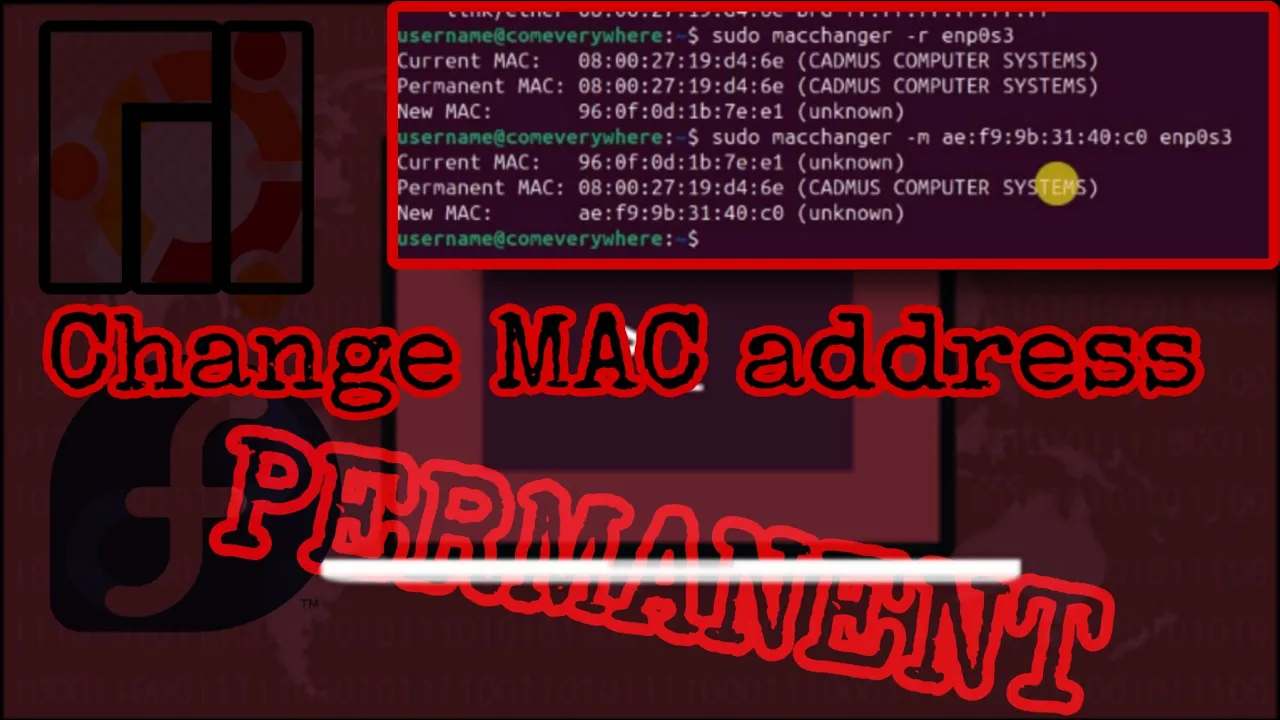 How to Permanently Change Your MAC Address on Linux