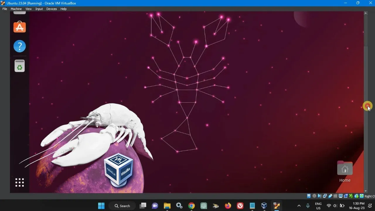 How to Install Ubuntu 23.04 on VirtualBox on Windows 10 & 11
