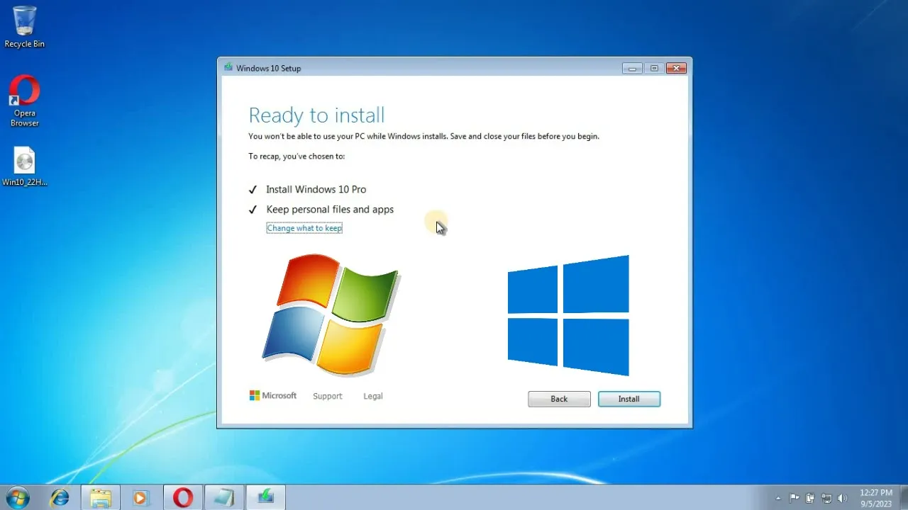 How to upgrade to Windows 10 from Windows 7
