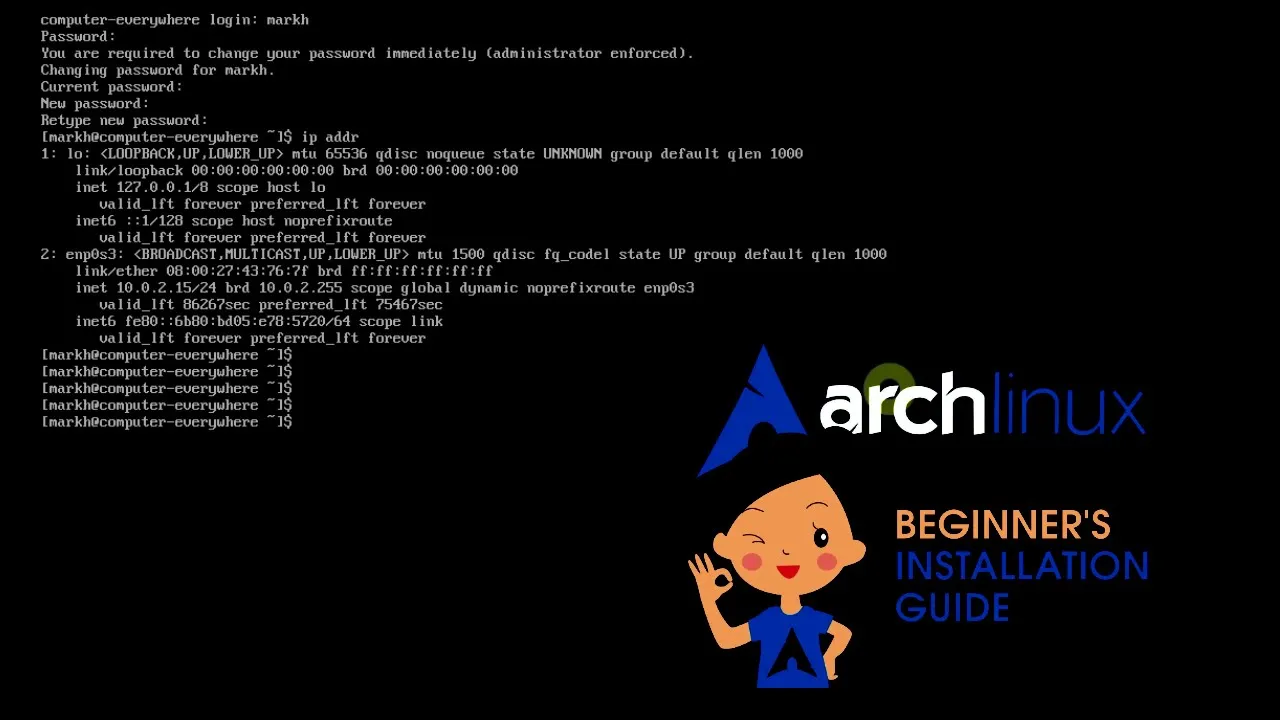 A Beginner’s Guide to Installing Arch Linux on UEFI Machines