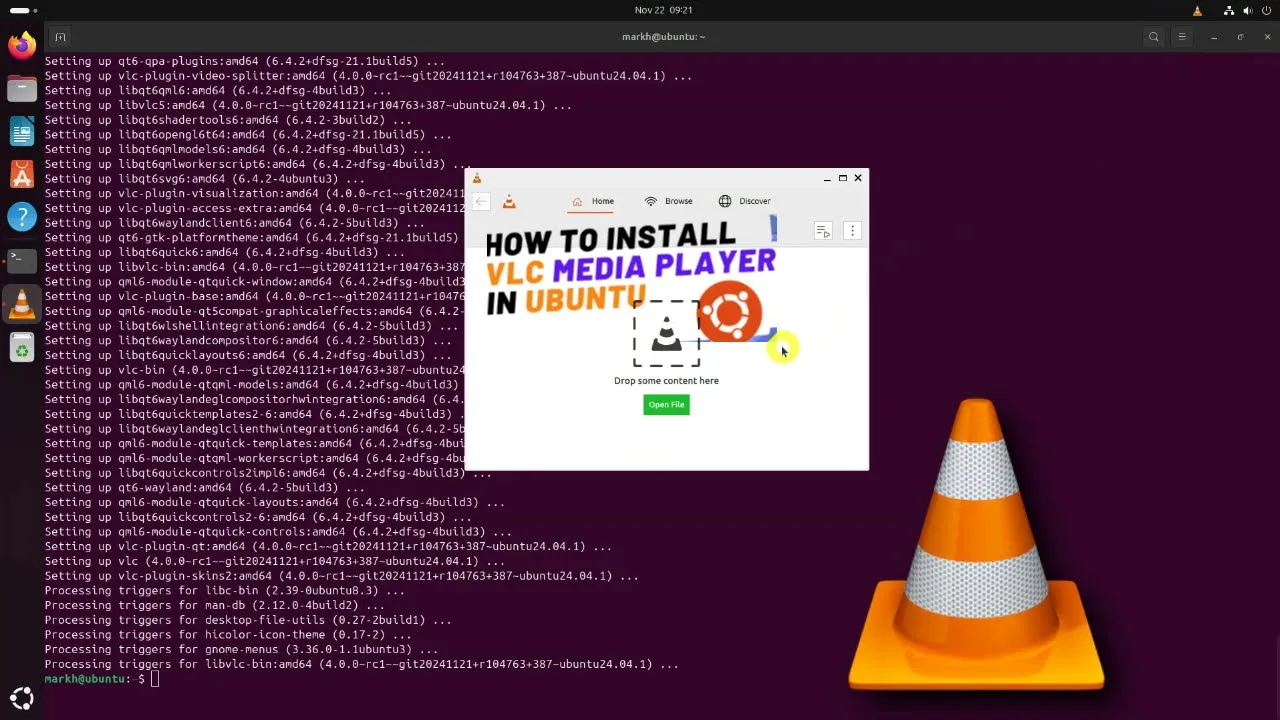 How to Install VLC Media Player on Ubuntu Linux