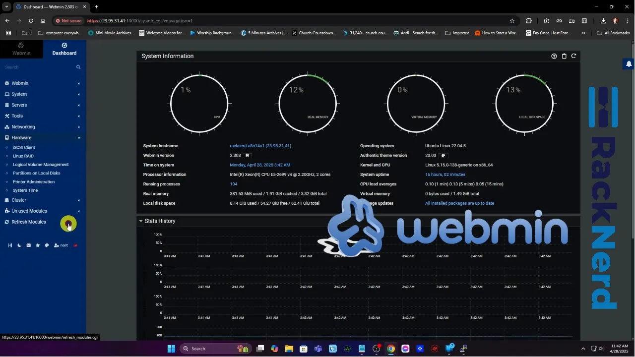 How to Install Webmin